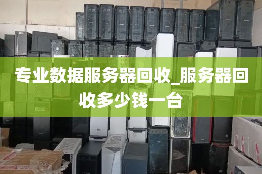 专业数据服务器回收_服务器回收多少钱一台